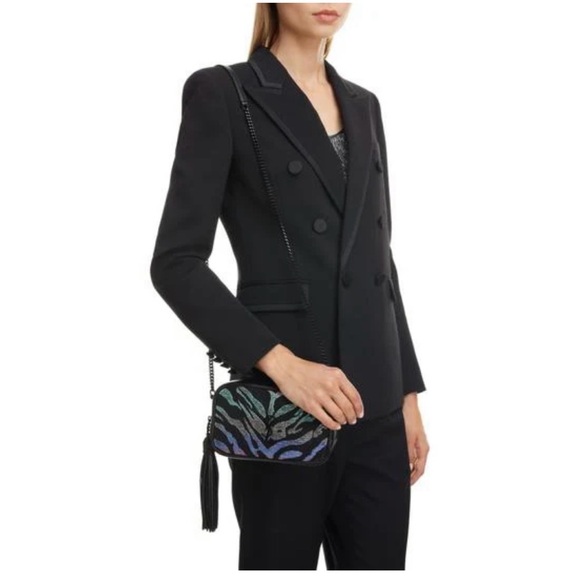 Saint Laurent Mini Lou Tiger Stripe Bag - Picture 5 of 6